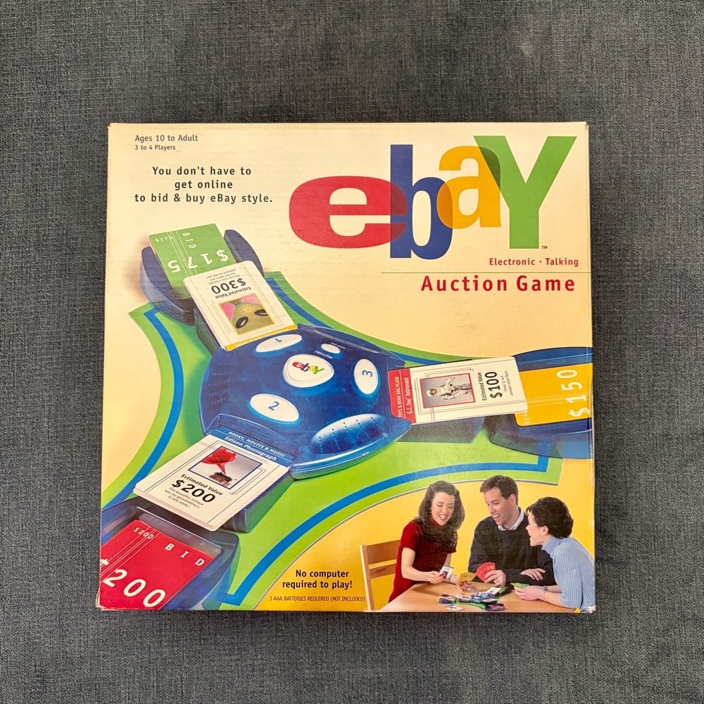 Vintage Ebay Board Game Brand New